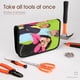 thumbnail image 3 of The Electric Company Bolsa de Almacenamiento Plegable Portátil con Compartimentos, Organizador de Herramientas Multi-Bolsillo, Uso Dual Viaje y Hogar 26.5*17.8cm, 3 of 5