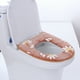 thumbnail image 3 of Asiento de inodoro universal floral para mantener su inodoro cálido y cómodo, asiento de inodoro cálido, 3 of 5