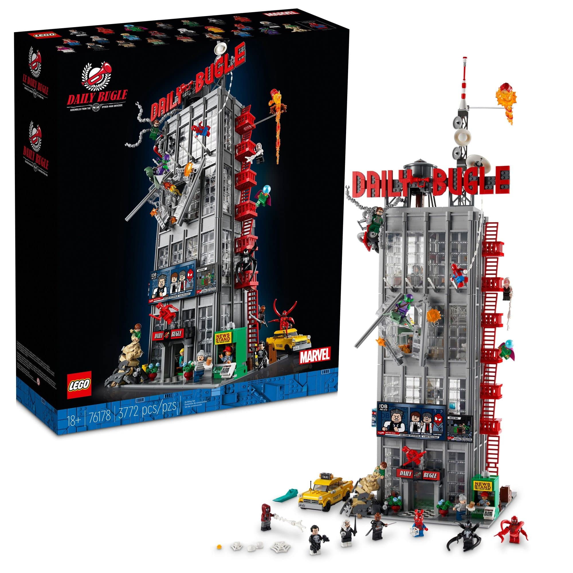 Set De Construcción Lego Marvel Spider-man Daily Bugle 76178