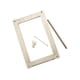 thumbnail image 3 of Kit De Telares De Madera Para Manualidades Múltiples Con Marco De Peine Y Aguja Para Alfombra 45 Cm X 29,5 Cm, 3 of 5