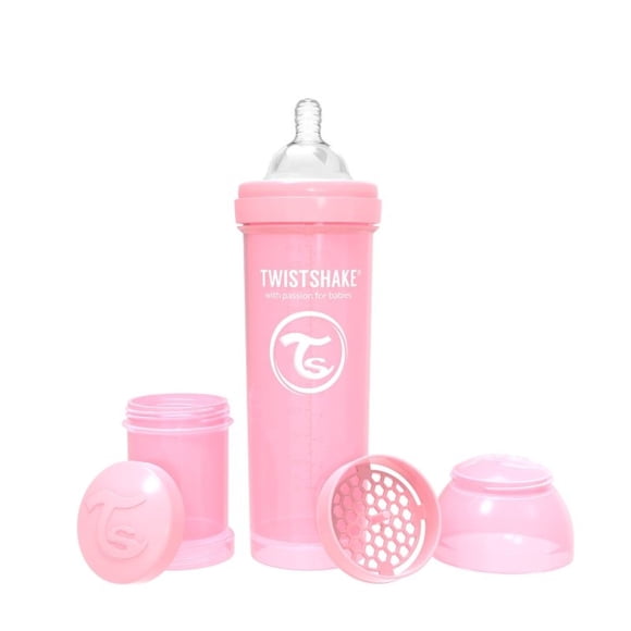 Mamadera Anti-Cólico 330ml Rosado