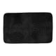 thumbnail image 1 of REGALWOVEN Alfombra de Baño Peluda, Alfombra de Baño Ultra Gruesa Absorbente de Felpa, Alfombra de Microfibra Suave Antideslizante para Ducha y Tocador Negro 32" x 20", 1 of 5