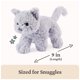 thumbnail image 2 of Peluche GUND Bootsie English Blue Kitten 23 cm gris, 2 of 8
