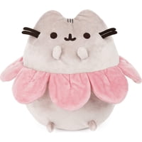Peluche Gund Pusheen Con Pétalos De Flores Con Forma De Gato, 9.5 Pulgadas