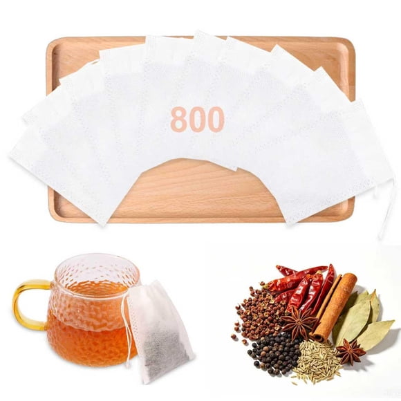 Bolsas de té BMKYUET 800 uds - Bolsas filtrantes desechables