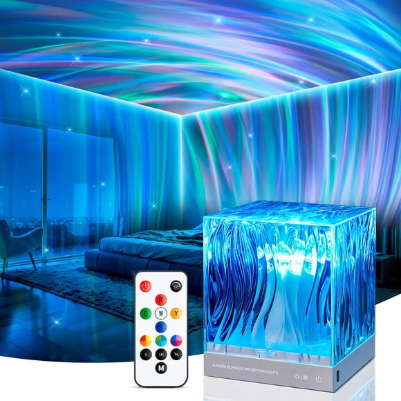 Proyector de luz nocturna PIKOY Northern Lights 18 colores