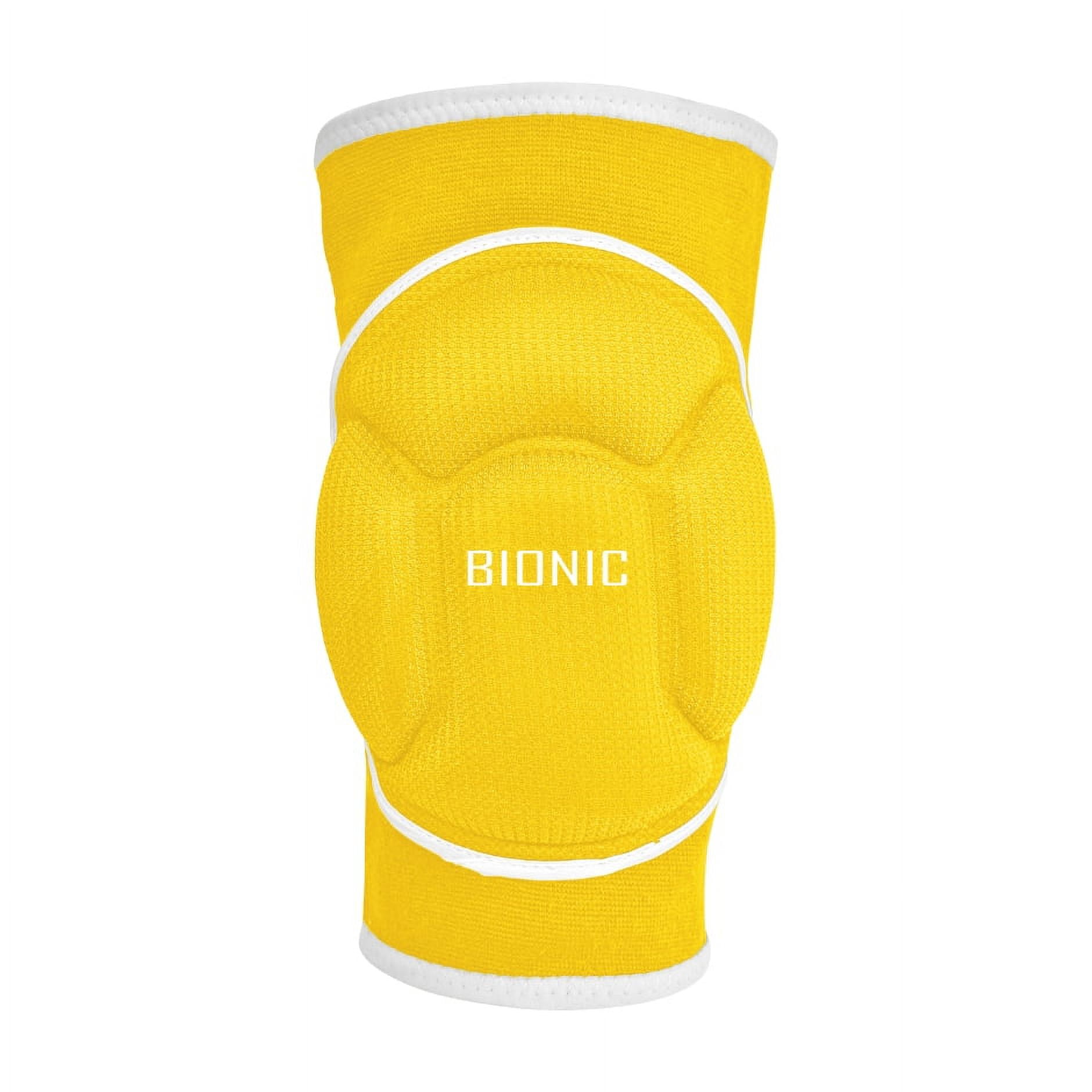 Rodillera Protectora Bionic Volley Amarillo Fluor S