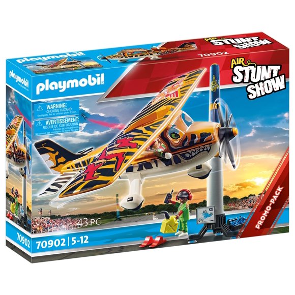 Avión propulsor Toy Playmobil Air Stunt Show Tiger