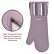 thumbnail image 5 of Set de guantes de horno de silicona Alselo, resistencia al calor 550 °F (7,5" × 16"), 5 of 7