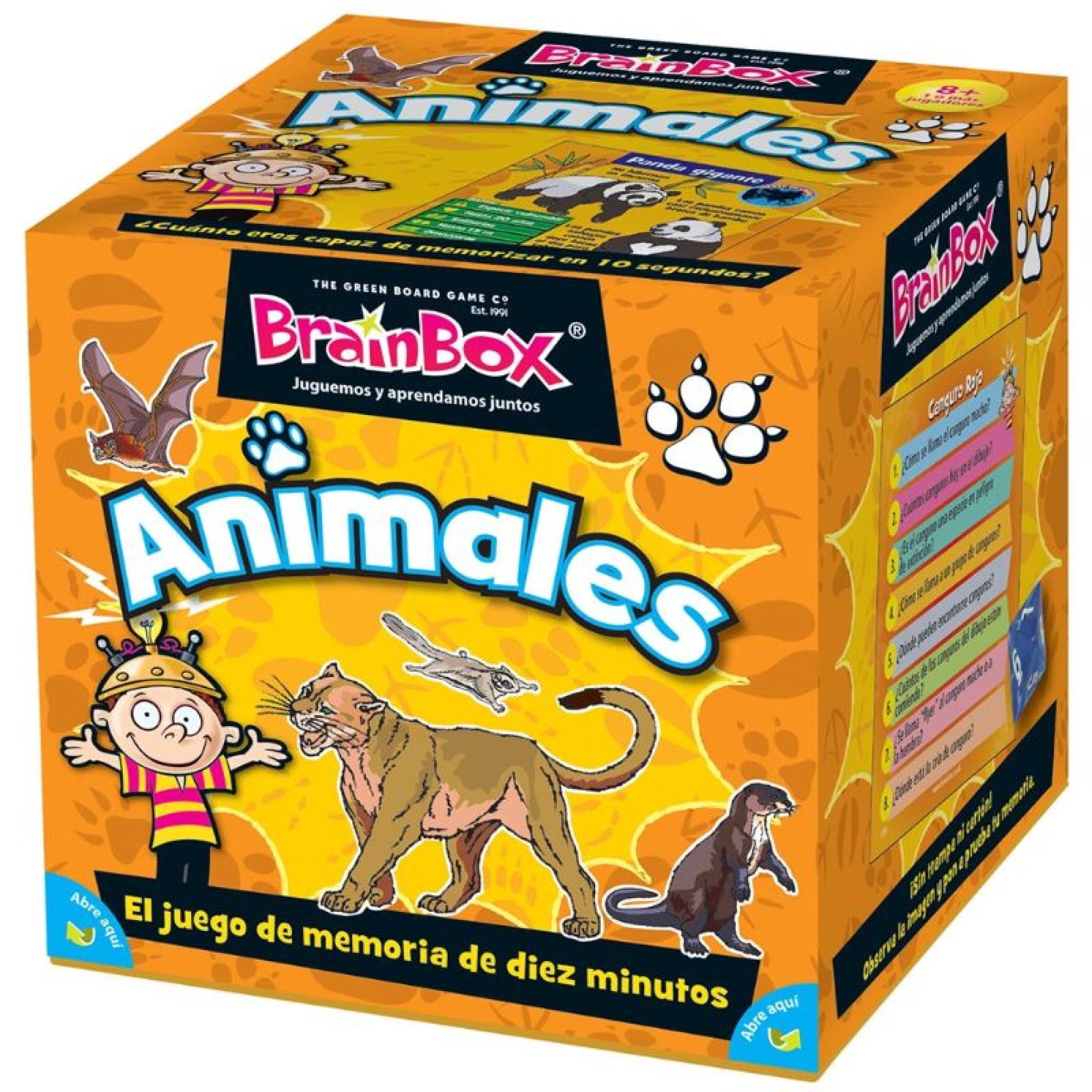Juego de Mesa Brain Box Animales