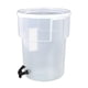 thumbnail image 1 of Dispensador De Bebidas Con Tapa Transparente Con Grifo Para Reunir Viajes Cocina 22L, 1 of 5
