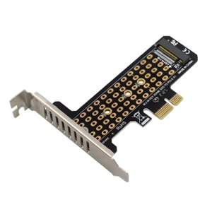 Genérico - Adaptador M.2 Ssd A Pcie X1 Tarjeta De Expansión De Alta Velocidad Pcie4.0 De Media Altura
