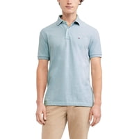 Polo Tommy Hilfiger Regular Fit Para Hombre Malaga Azul