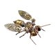 thumbnail image 2 of Modelo De Abeja De Metal Compacto, Novedoso Rompecabezas De Metal, Juguete, Escena, Decoración, Rompecabezas 3D, Estilo F, 2 of 5