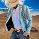 thumbnail image 4 of Traje casual ajustado para hombre, traje de vaquero, traje formal, traje casual ajustado., 4 of 5