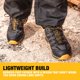 thumbnail image 3 of Zapatos de trabajo DEWALT Boron, ligeros, con punta de aluminio, para hombre, negros, 3 of 5