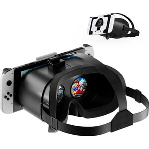 Genérico - Auriculares Vr Para Nintendo Switch Y Switch Oled, Con Lentes Hd Ajustables, Cómoda Correa Para La Cabeza, Labo Vr Kit Gafas 3D Para Switch Accesorios-Naranja Y Azul