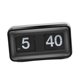 thumbnail image 5 of Reloj De Escritorio Abatible, Decoración Para El Hogar, Mesa De Comedor, Oficina, Mesita De Noche, Reloj Abatible Automático Retro, Negro, 5 of 5
