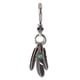 thumbnail image 2 of Retro Boho Cool Turquesa Punk Rock Llavero Anillo Calavera Langosta Garra Llavero, 2 of 5