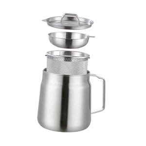 Bothyi - Freír Con Cesta Coladora Utilizar Colador De Filtro De Aceite Doméstico