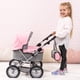 thumbnail image 5 of Muñeca Stroller Bayer Design, moderna, gris y rosa, 46 cm, 5 of 6