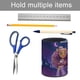 thumbnail image 5 of Monster High-theme Cylinder Pen Holder Pencil Organizer with Flannel Lining PVC Leather Material Cardboard Base for study work 10*8CM, 5 of 6