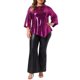 thumbnail image 2 of Agnes Orinda Conjuntos de Halloween para Mujeres Blusa Brillante de Talla Grande para Escuela y Universidad, 2 of 6
