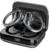 Aaronmei Auriculares Bluetooth Inalámbricos Negro