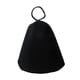 thumbnail image 5 of Sombrero de sauna sombrero de sala de sombrero de ducha contra el calor para baños de spa hombres mujeres Negro, 5 of 5