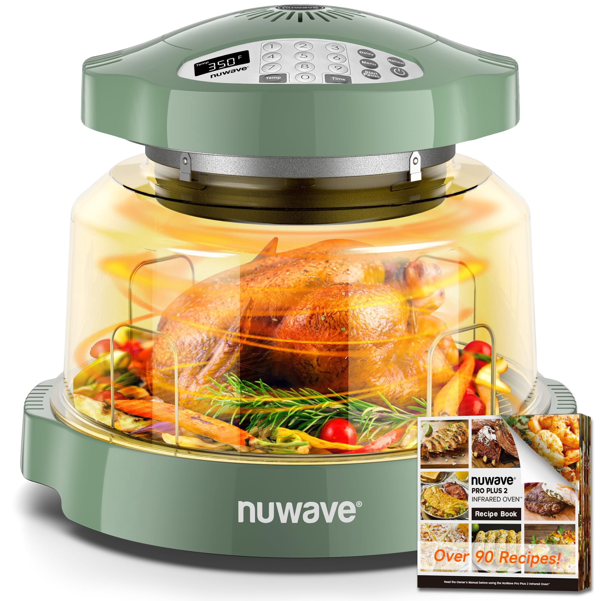 Horno Air Fryer Nuwave Pro Plus 2 Con Encimera Infrarroja 2025