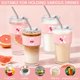 thumbnail image 5 of Vaso de vidrio AiHeart Inicial 590 ml Rosa, 5 of 7