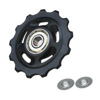 Magideal - Bicicletas Con Rueda Jockey De Polea De Cambio Trasero, Transmisión Estable, Piezas De Repuesto, Fácil De Instalar, Rueda Guía Resistente Y Confiable 13T