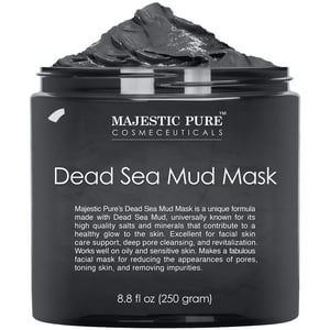 Mascarilla De Barro Majestic Pure Del Mar Muerto Para Rostro Y Cuerpo 260 Ml