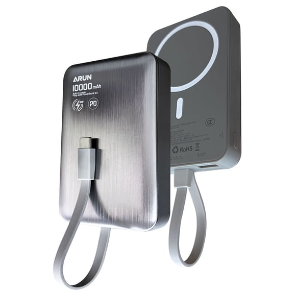 Bateria Externa Power Bank Magnetico 10000mah 3C-X18 Plomo