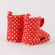 thumbnail image 3 of Pantufla Bota Niña Print Puntos Minnie Moño Rojo Disney, 3 of 4