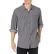 thumbnail image 1 of Camisa Wrangler Authentics de manga larga clásica tejida gris para hombre, 1 of 2