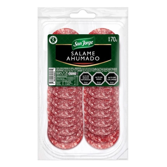 Salame Ahumado 70 g San jorge