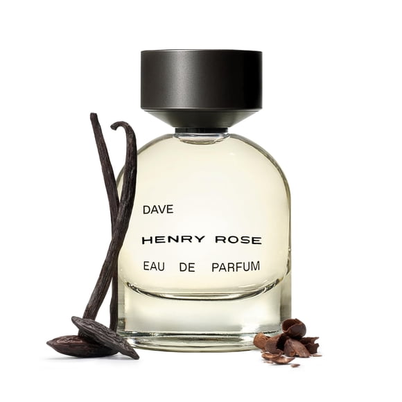 Perfume Unisex Henry Rose Dave con Aroma a Vainilla 50 ml