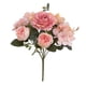 thumbnail image 3 of Ramo De Flores De Peonía Artificial Para Boda Rosa Claro, 3 of 5