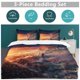 thumbnail image 5 of Attack on Titan Anime Home Bed 3-piece Set Classic Japanese Anime Polyester Wash Student Dormitory Set, 5 of 5