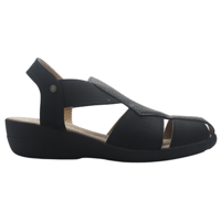 Sandalia De Mujer De Color Negro Casual Chalada Mira-2