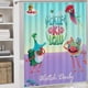 thumbnail image 5 of Lale Ki Lolu-theme 4-Piece Shower Curtain Set with Rugs, Waterproof Bathroom Decor Set Includes Bath Mat, U-Shaped Rug, Toilet Lid Cover and Curtain with Hooks, 5 of 6