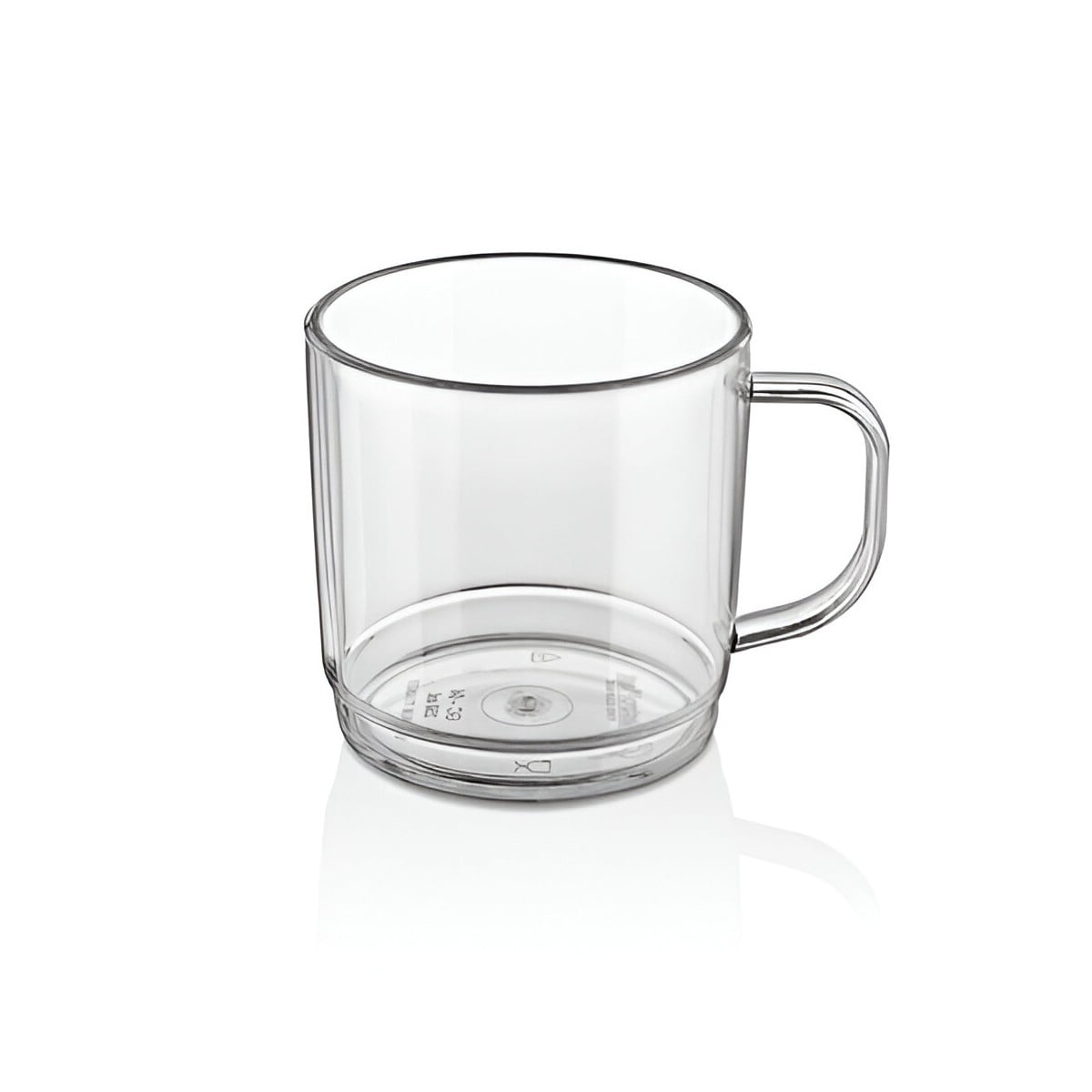 Gastroplast - Mug Policarbonato Transparente 300 Ml