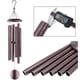 thumbnail image 4 of Campanillas De Viento Deep Tone De 114 Cm Para Exteriores 6 Tubos Color Bronce, 4 of 7