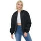 thumbnail image 1 of Chaqueta Mujer Bomber Básica Negro Corona, 1 of 5