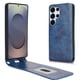 thumbnail image 1 of Funda tipo folio para Samsung Galaxy S25 Ultra con soporte magnético y protección para la cámara Azul, 1 of 6