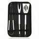 thumbnail image 1 of Get Ready for Outdoor Fun with our Multifunctional Stainless Steel BBQ Grill Accessories Set - Perfect for Picnics, Camping, Smoking, and Grilling - Comes in a Handy Case!, 1 of 5