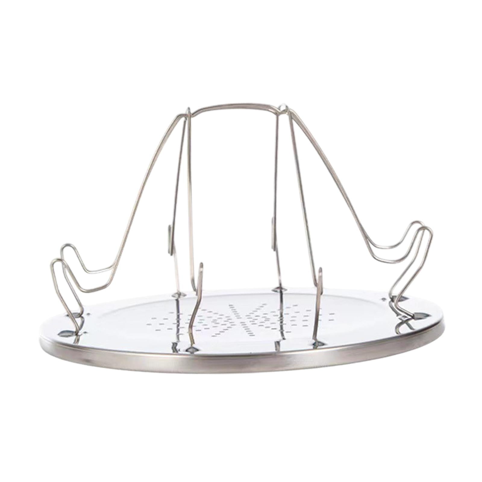 Magideal - Estante De Tostadora Para Acampar Para 4 Rebanadas Cocinando A La Parrilla Al Aire Libre Cocina Práctica Bandeja Tostadora De Pan Para La Reunión Para