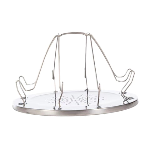 Magideal - Estante De Tostadora Para Acampar Para 4 Rebanadas Cocinando A La Parrilla Al Aire Libre Cocina Práctica Bandeja Tostadora De Pan Para La Reunión Para