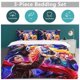 thumbnail image 5 of Stray Kids Bedding Set Duvet Cover Comfortable and Lightweight Cartoon Bedding 3 Piece Bed Set, 5 of 5